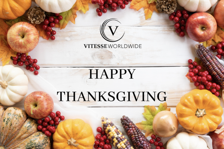 Happy Thanksgiving Vitesse Worldwide